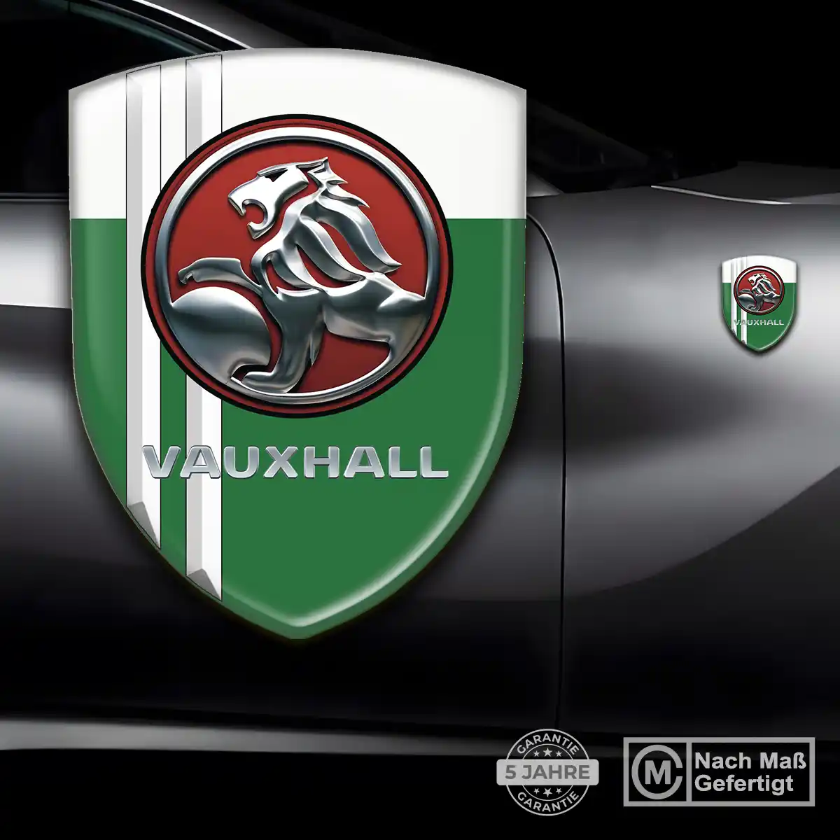 Vauxhall 3D Gel Aufkleber Embleme Modernes Design