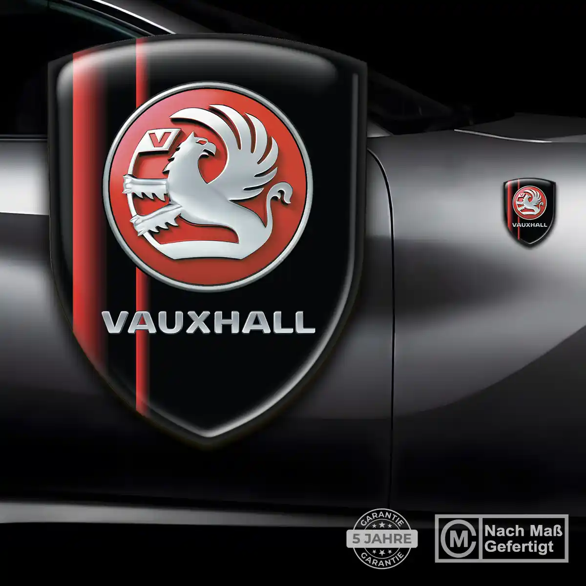 Vauxhall 3D Gel Aufkleber Embleme Tuningfahrzeug