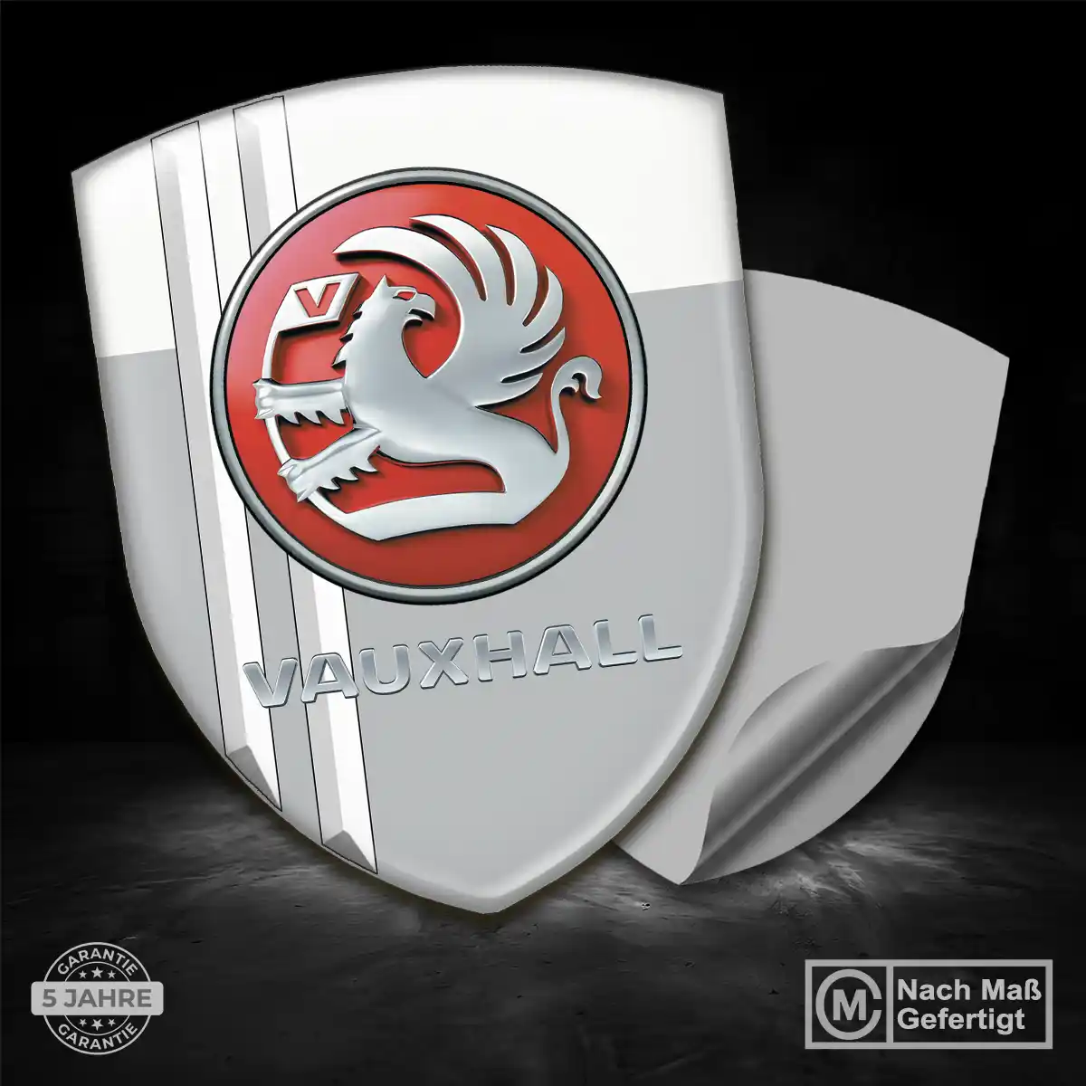 Vauxhall 3D Gel Aufkleber Hochwertiges Harz