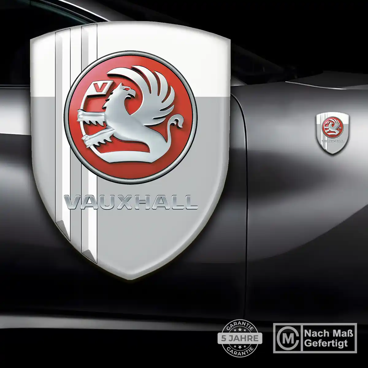 Vauxhall 3D Gel Aufkleber Hochwertiges Harz