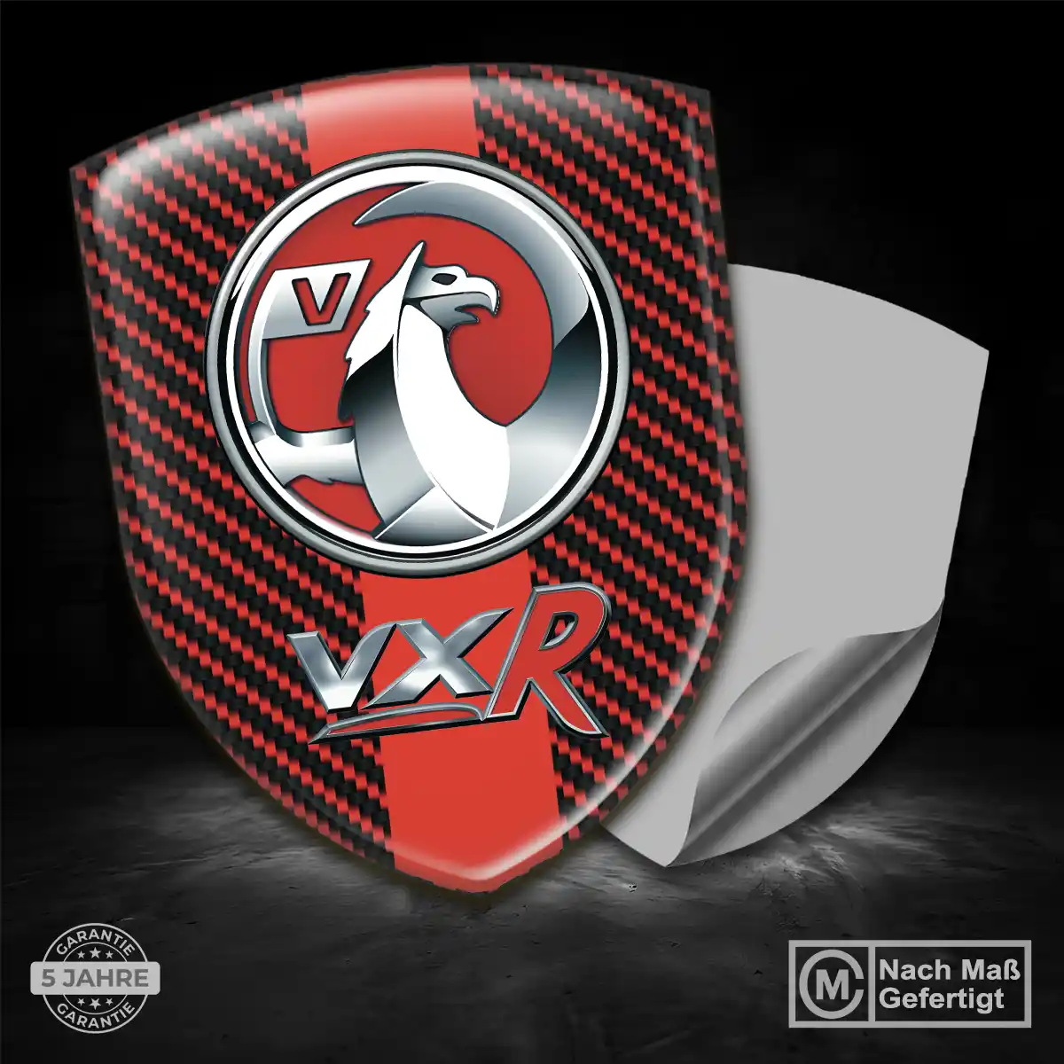 Vauxhall 3D Gel Aufkleber Interieurdesign
