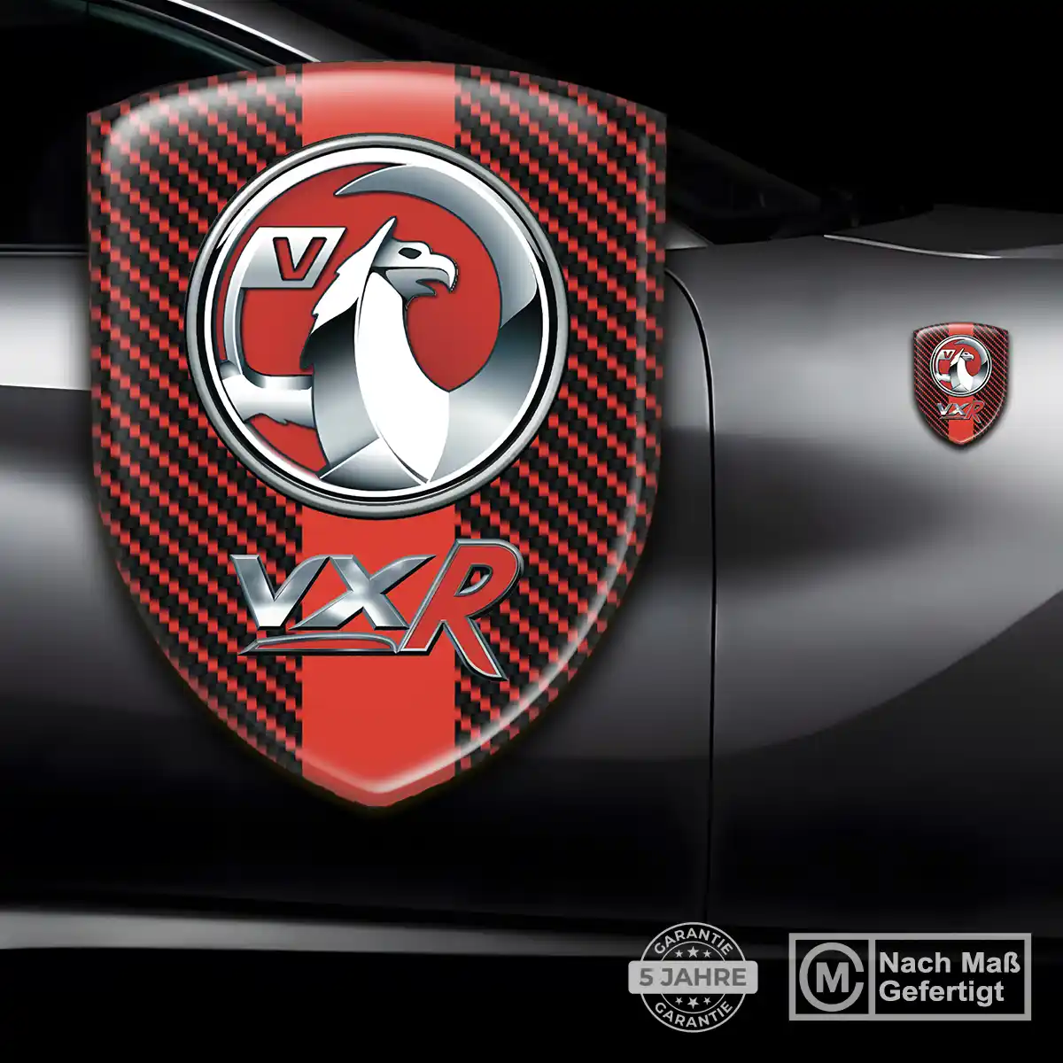 Vauxhall 3D Gel Aufkleber Interieurdesign