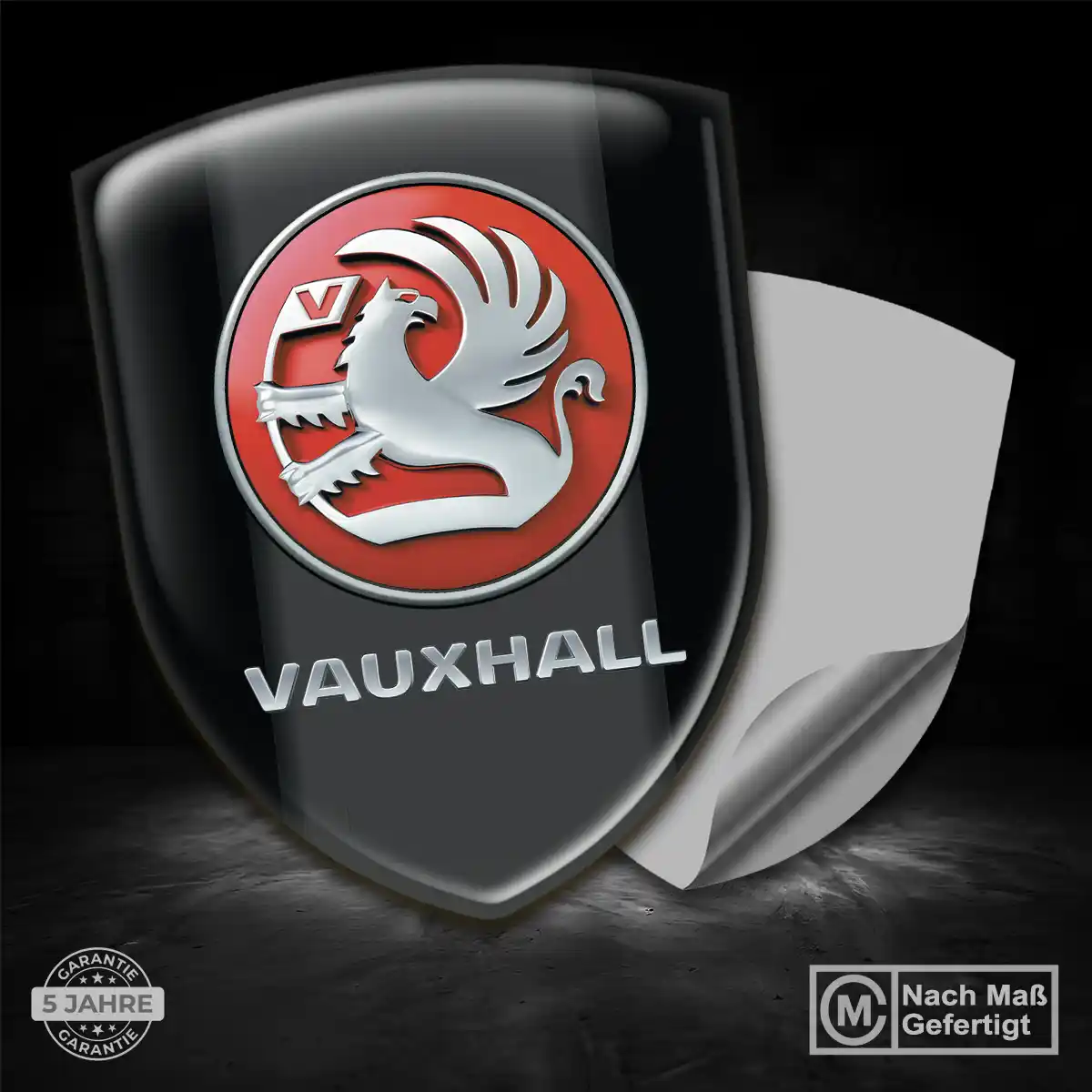 Vauxhall 3D Gel Aufkleber Limitierte Auflage