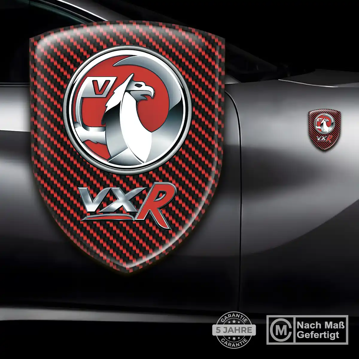 Vauxhall 3D Gel Aufkleber Modernes Design