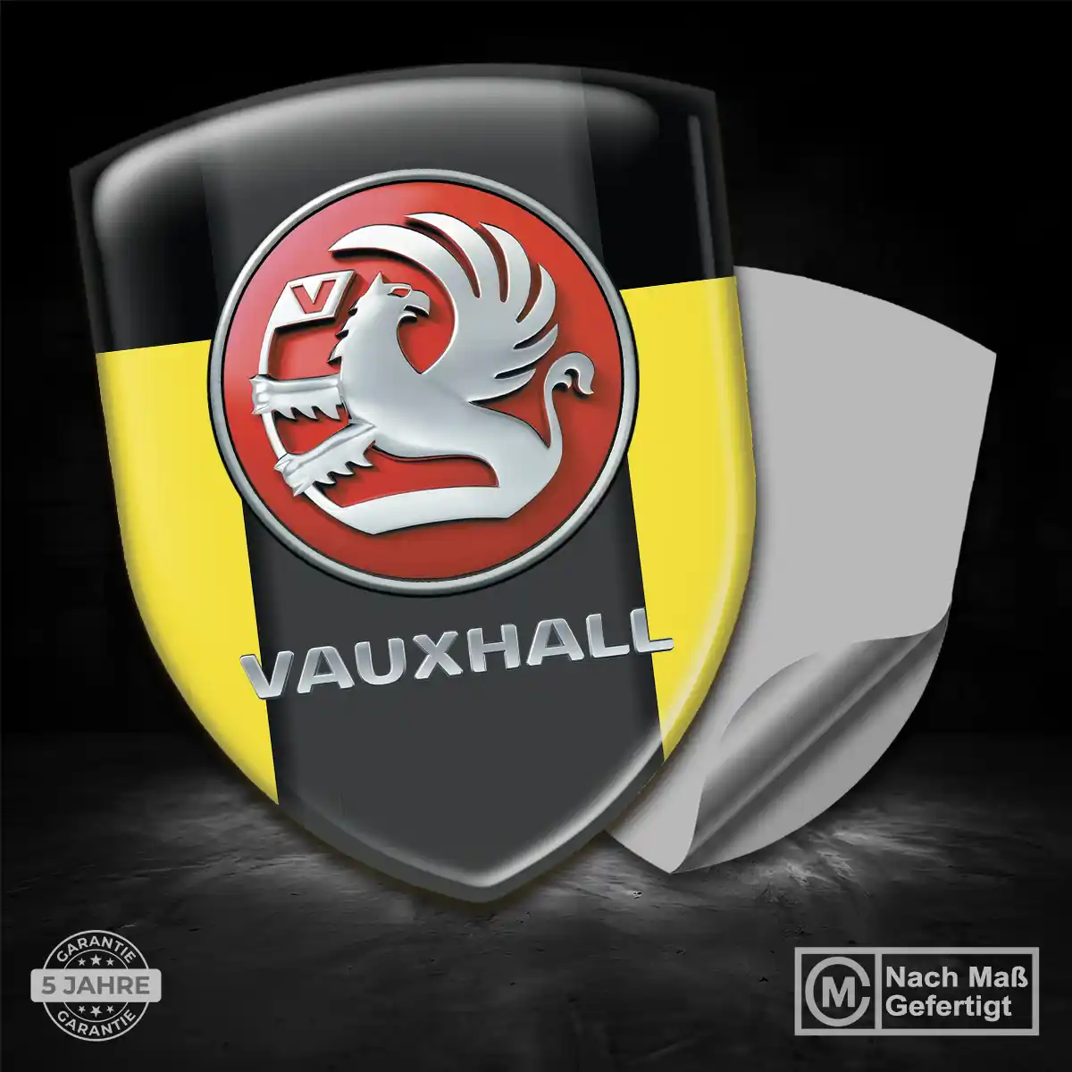 Vauxhall 3D Gel Aufkleber Premium-Edition