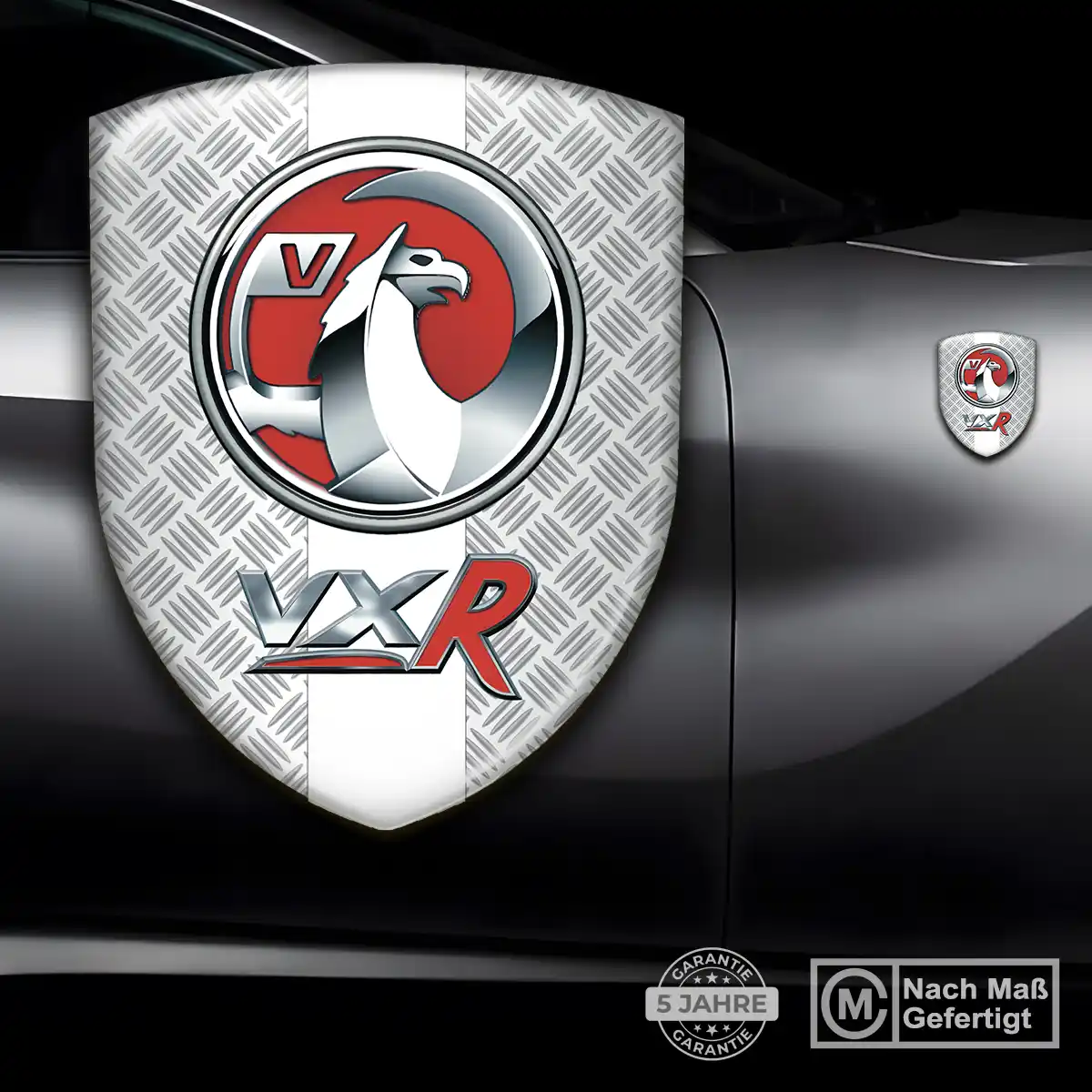 Vauxhall 3D Gel Aufkleber Silikon Auto Edles Design