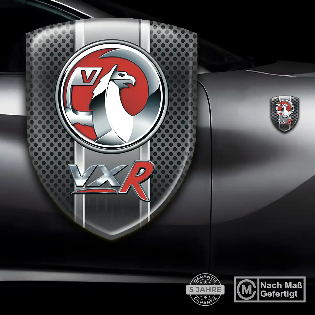 Vauxhall 3D Gel Aufkleber Silikon Auto Elegantes Design