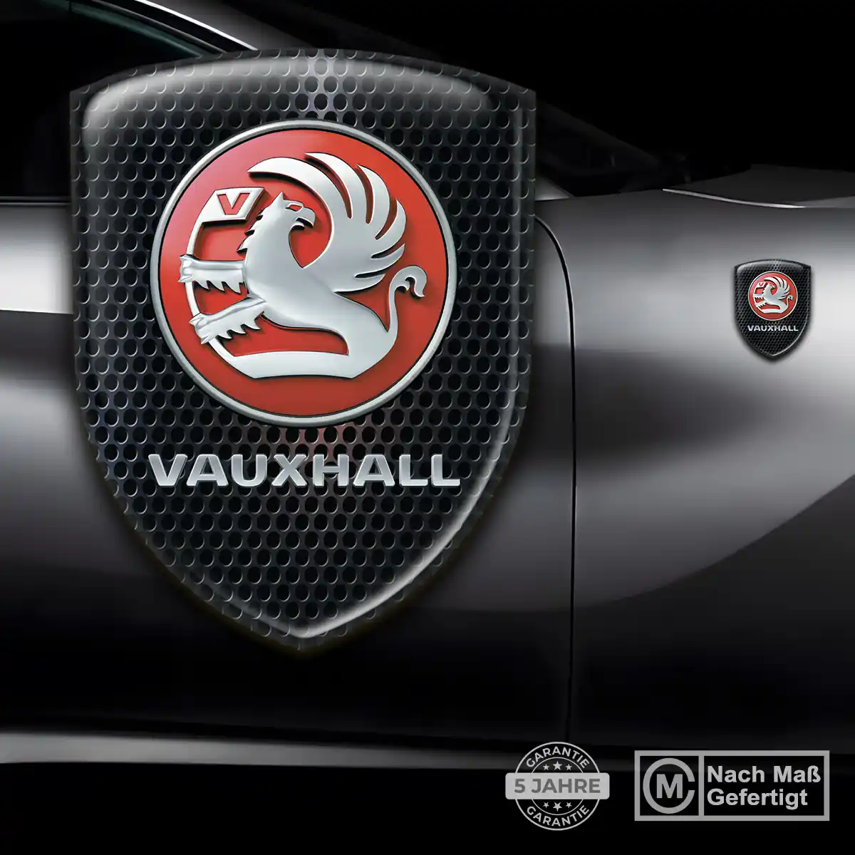 Vauxhall 3D Gel Aufkleber Silikon Auto Exterieurdesign
