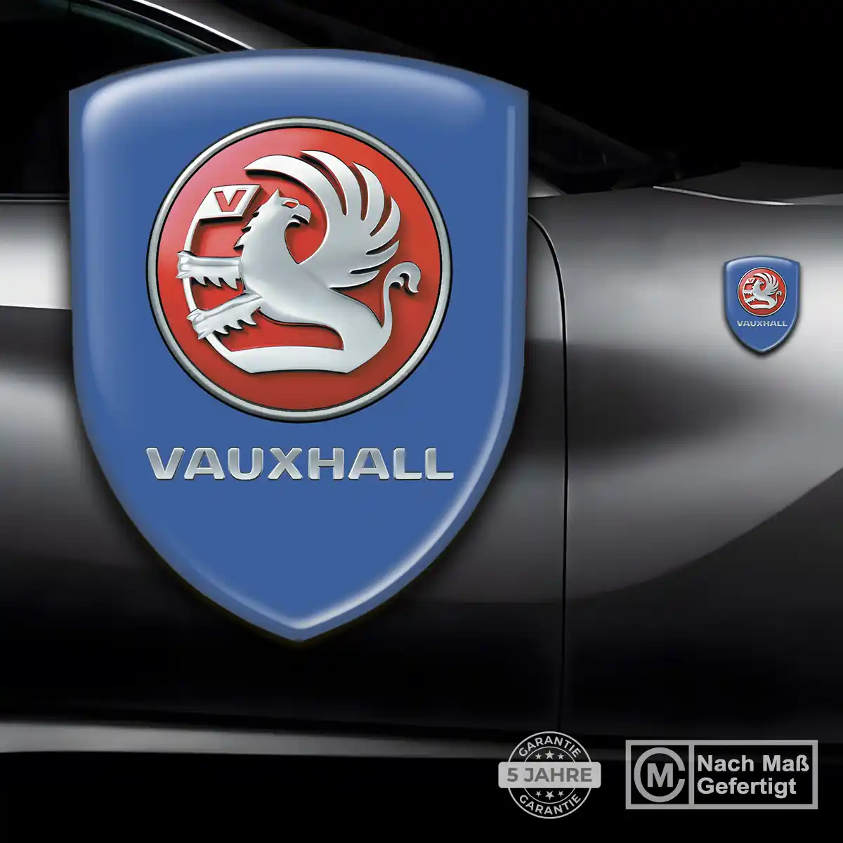 Vauxhall 3D Gel Aufkleber Silikon Auto Hochwertiges Harz