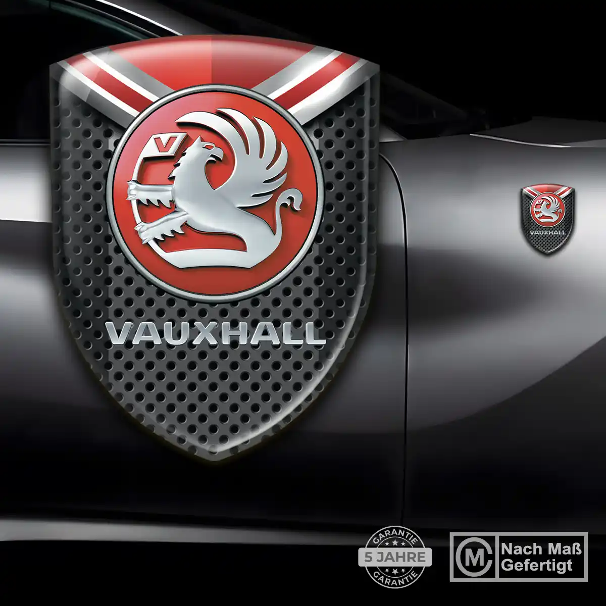Vauxhall 3D Gel Aufkleber Silikon Auto Hohe Qualität