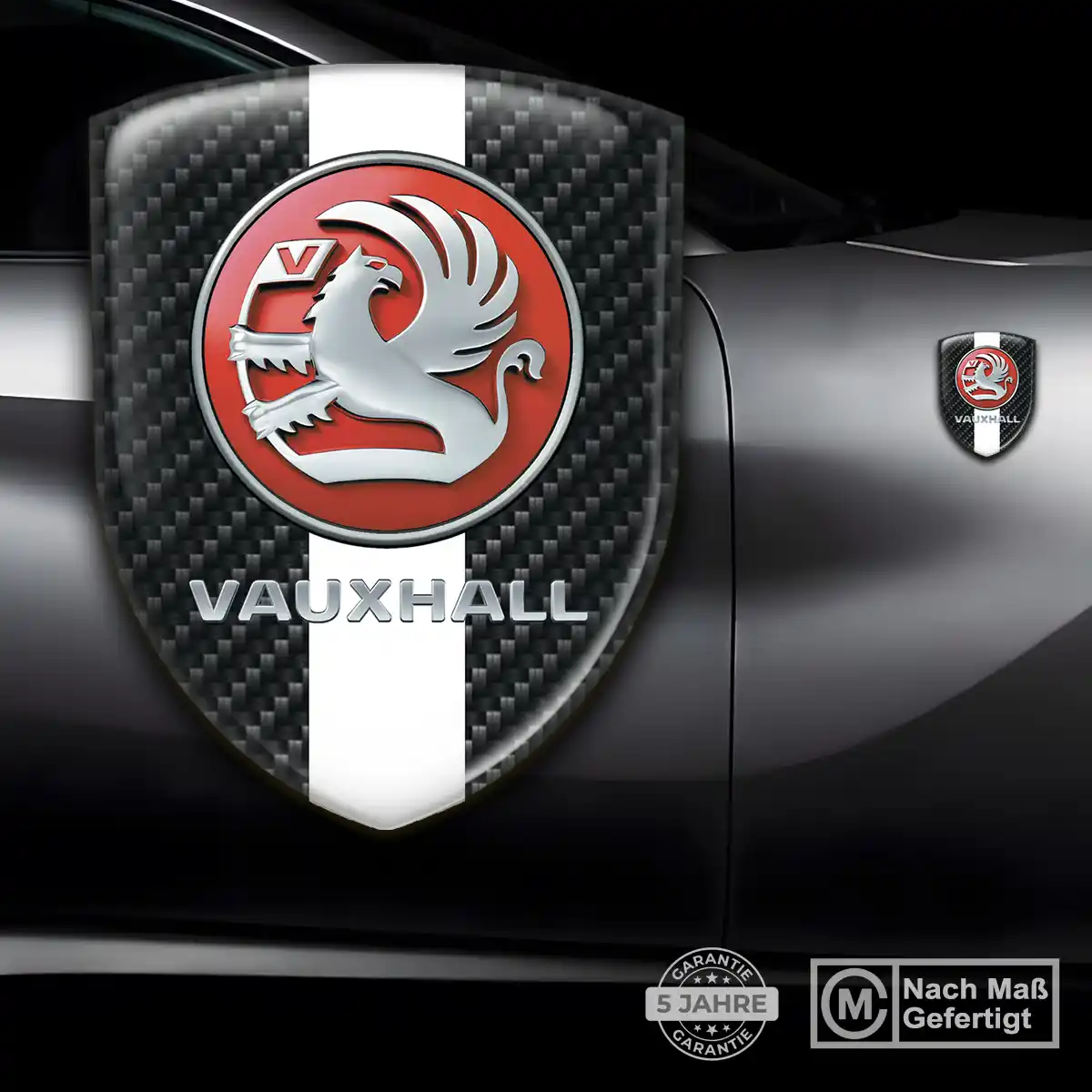 Vauxhall 3D Gel Aufkleber Silikon Auto Limitierte Auflage