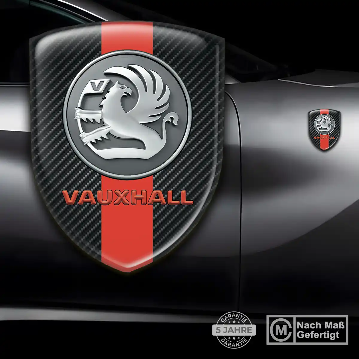 Vauxhall 3D Gel Aufkleber Silikon Auto Luxus-Edition