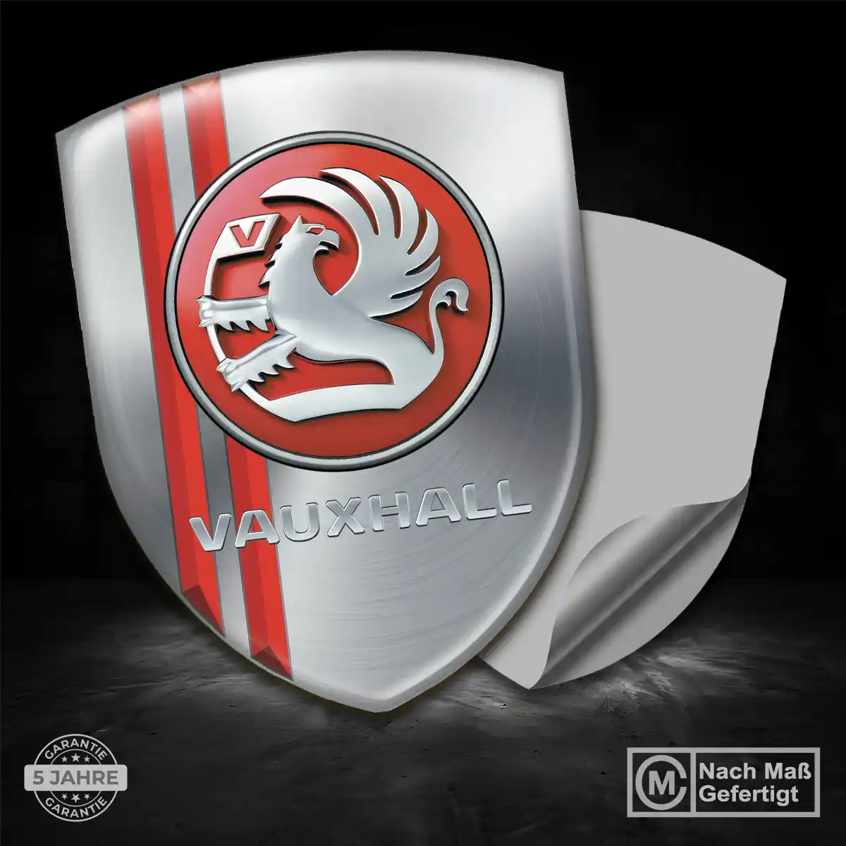 Vauxhall 3D Gel Aufkleber Silikon Auto Markenedition