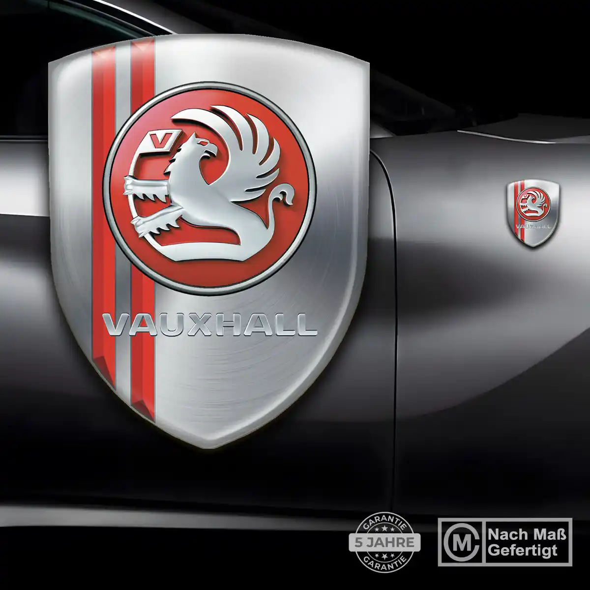 Vauxhall 3D Gel Aufkleber Silikon Auto Markenedition