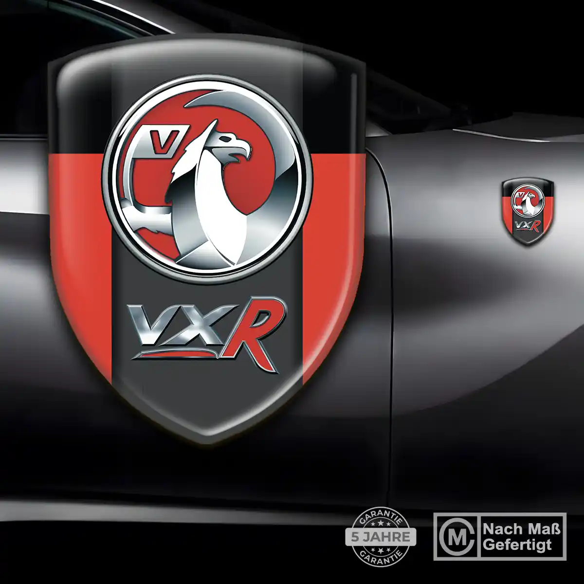 Vauxhall 3D Gel Aufkleber Silikon Auto Premium-Edition