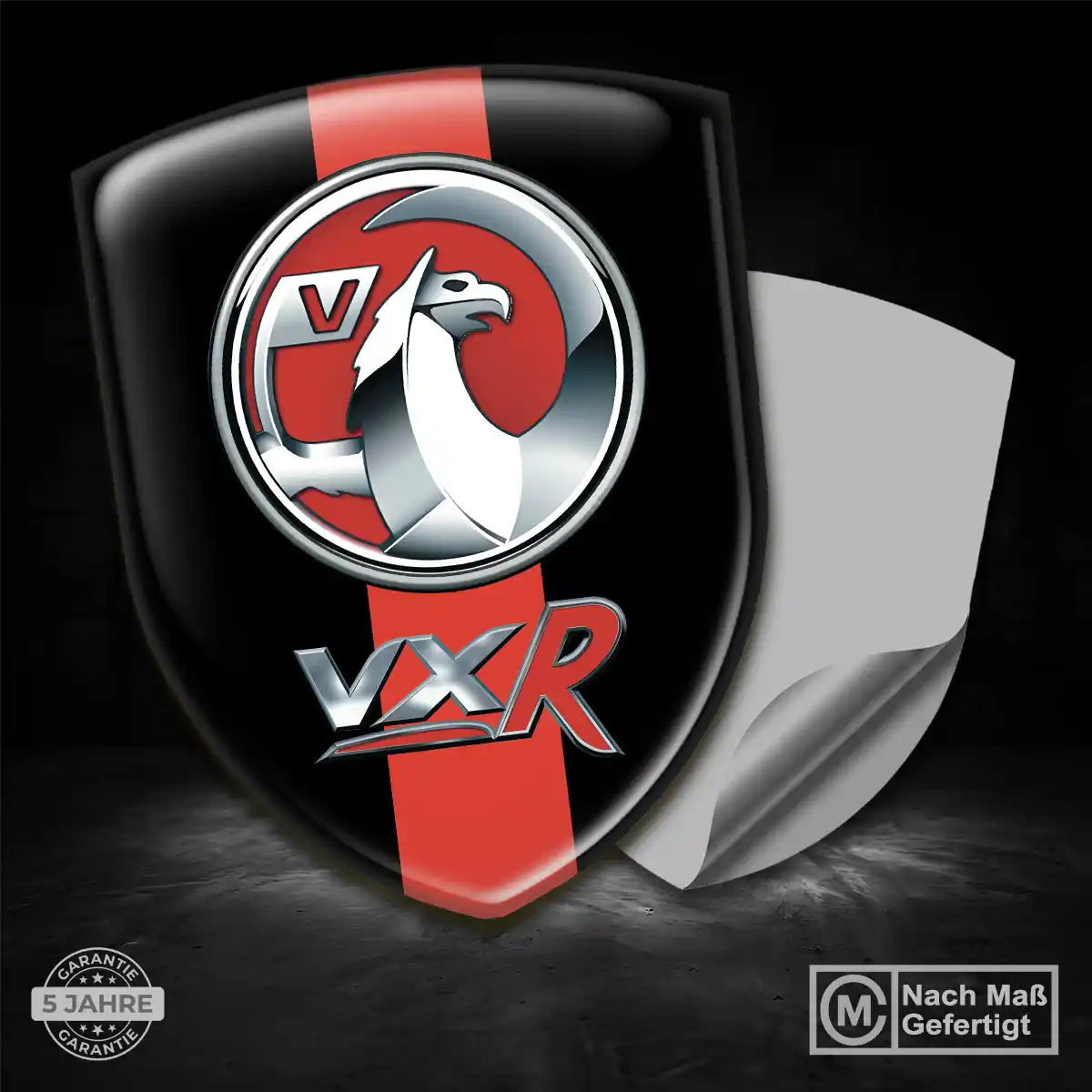 Vauxhall 3D Gel Aufkleber Silikon Auto Premiumqualität