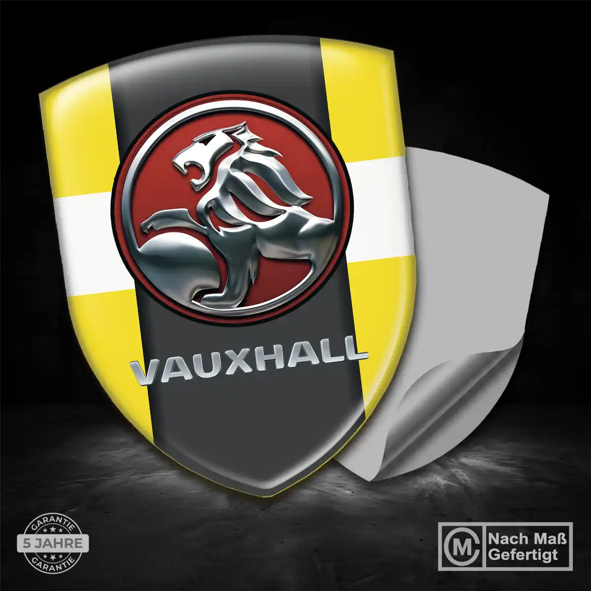 Vauxhall 3D Gel Aufkleber Silikon Auto Stilvolles Design