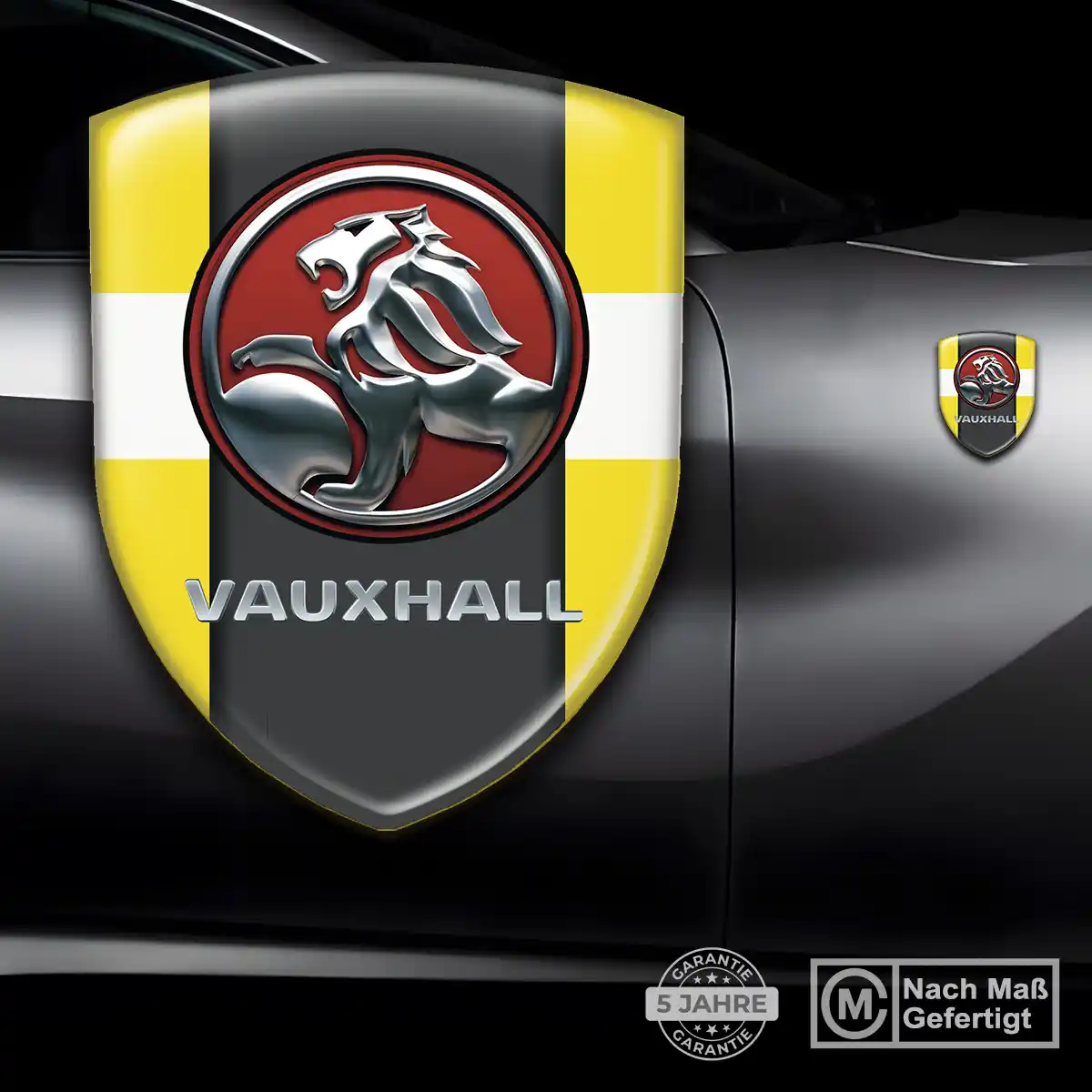 Vauxhall 3D Gel Aufkleber Silikon Auto Stilvolles Design