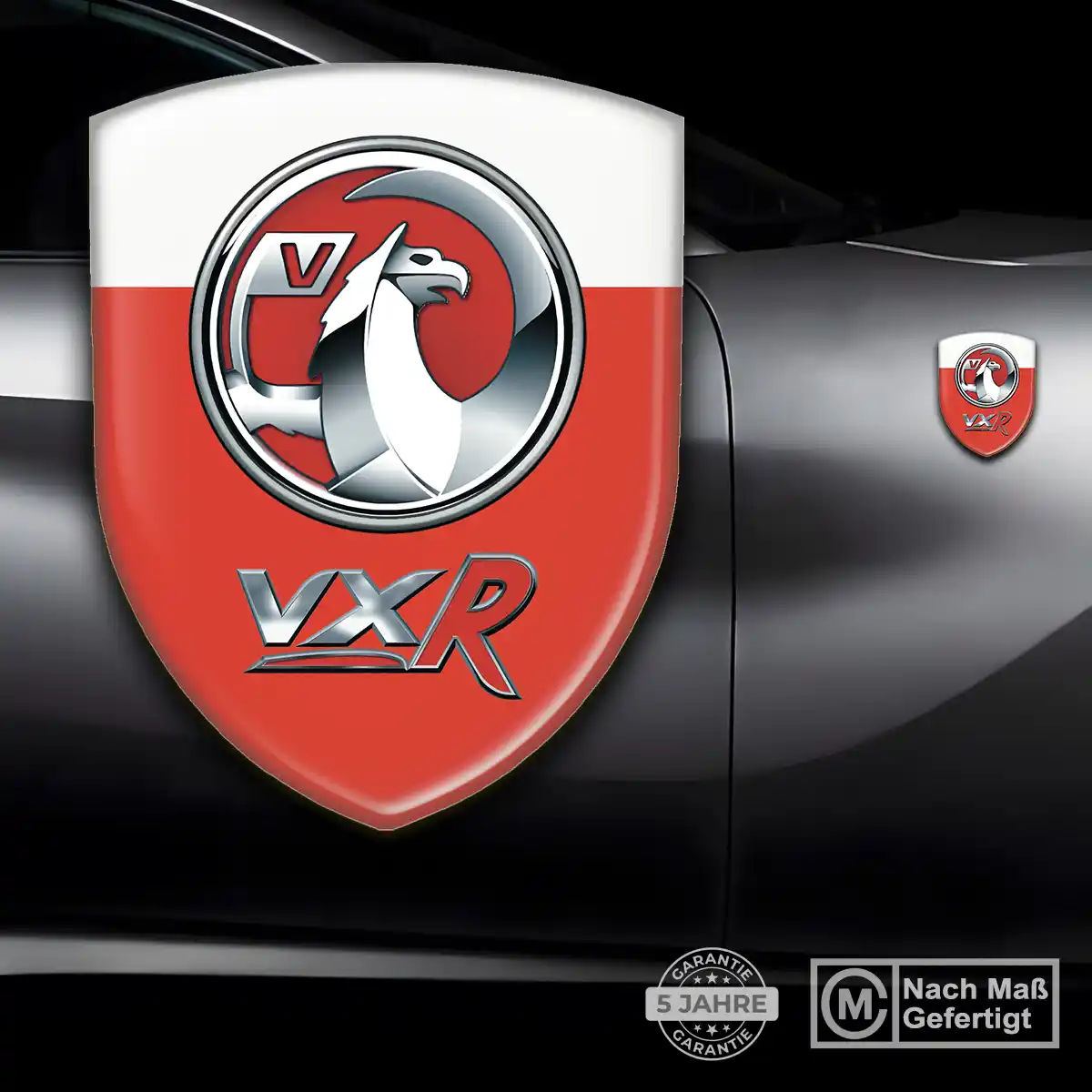 Vauxhall 3D Gel Aufkleber Silikon Auto Tuningfahrzeug
