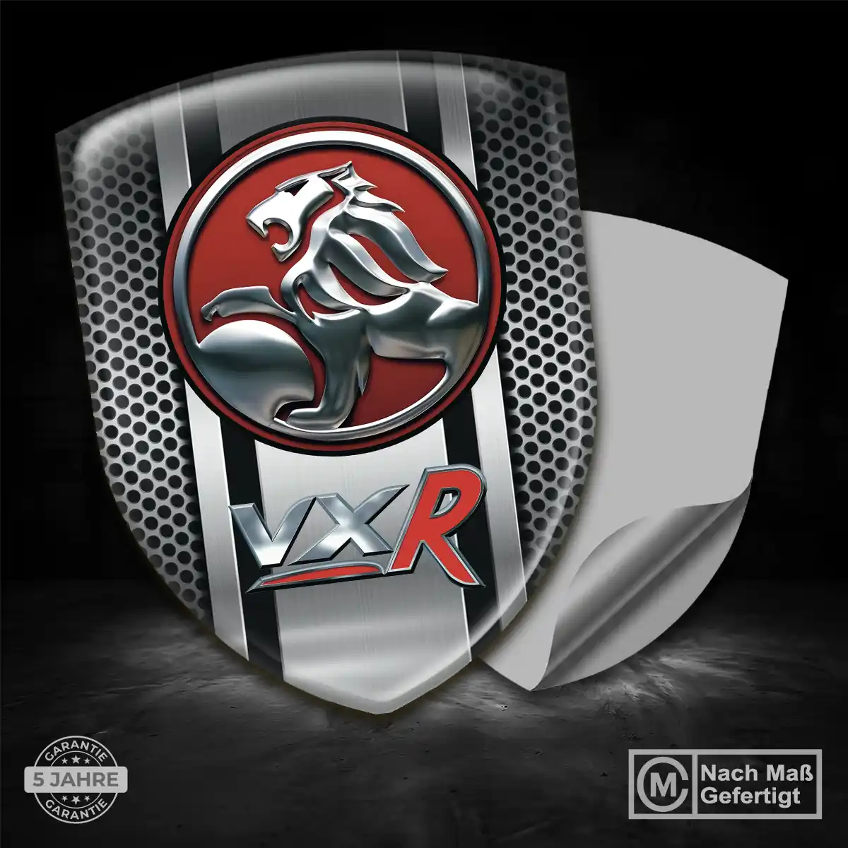 Vauxhall 3D Gel Aufkleber Silikon Elegantes Design