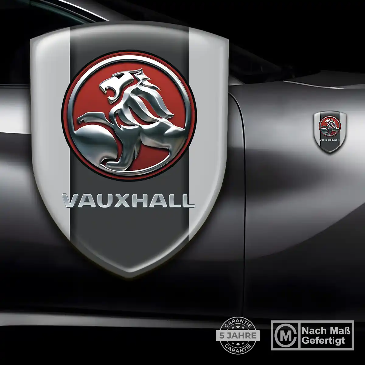 Vauxhall 3D Gel Aufkleber Silikon Hohe Qualität