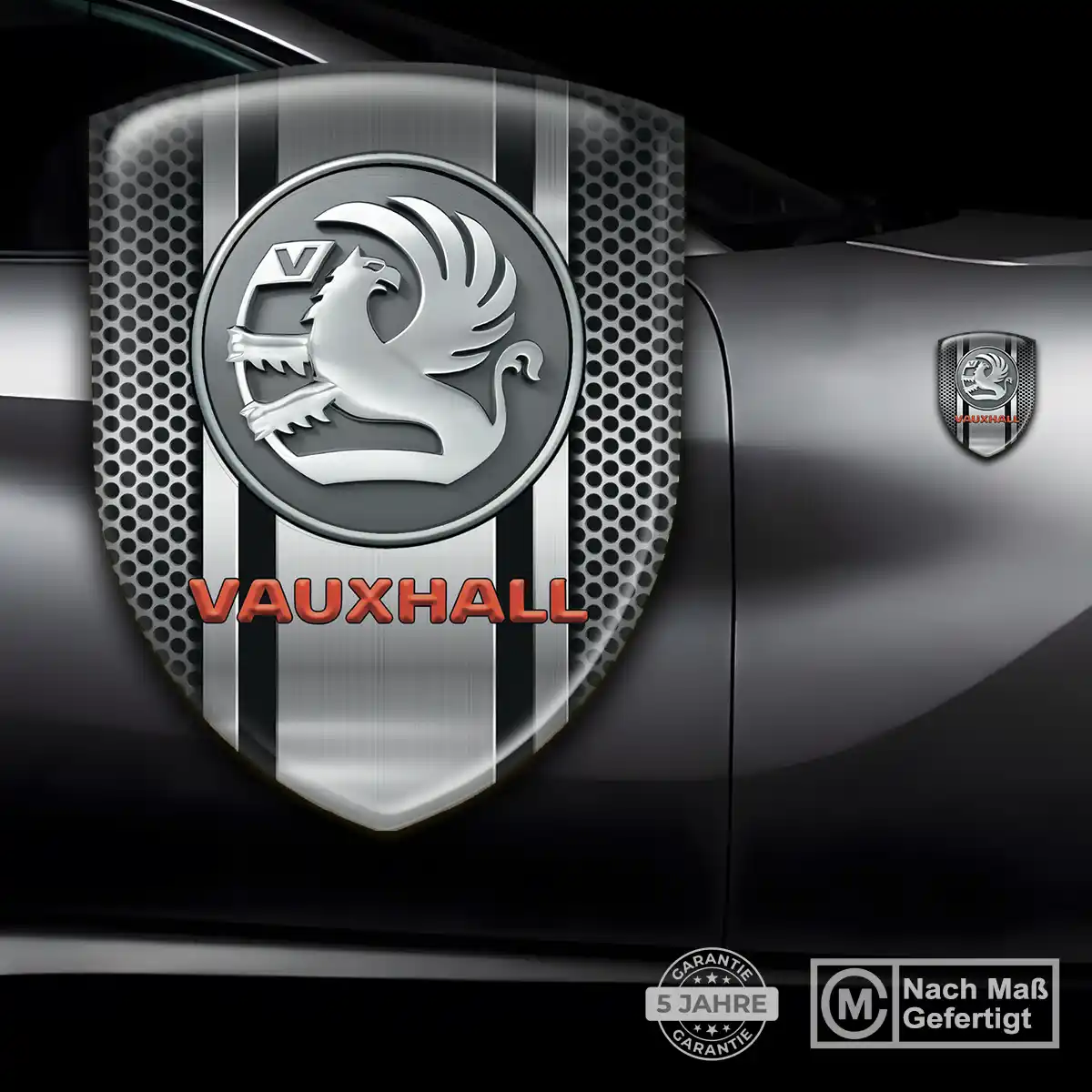Vauxhall 3D Gel Aufkleber Silikon Luxus-Edition