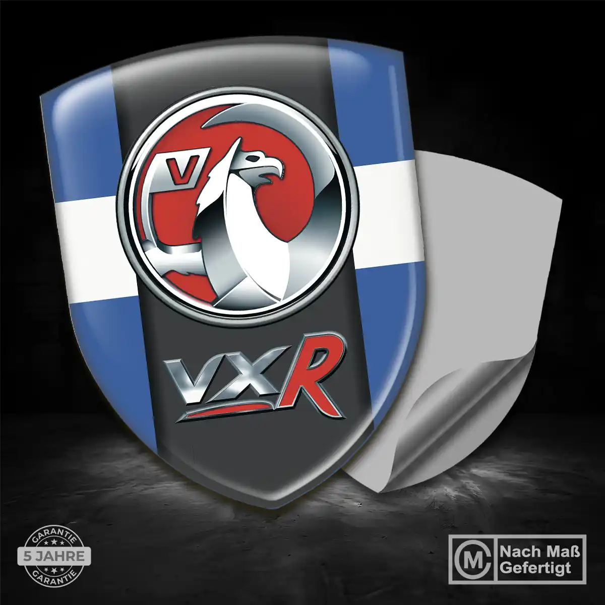 Vauxhall 3D Gel Aufkleber Silikon Modernes Design