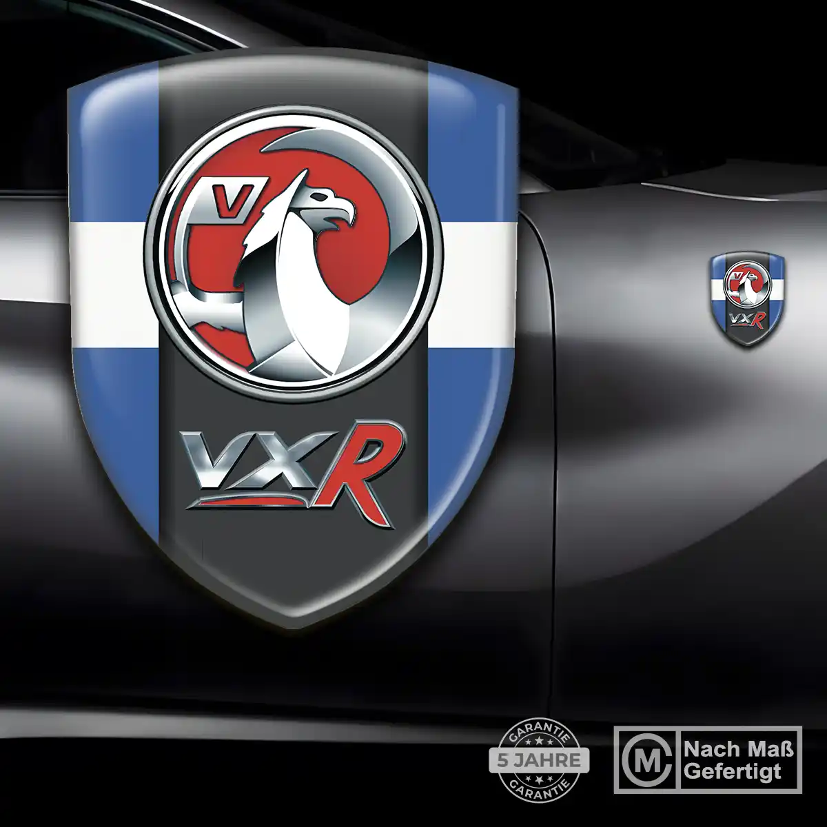 Vauxhall 3D Gel Aufkleber Silikon Modernes Design