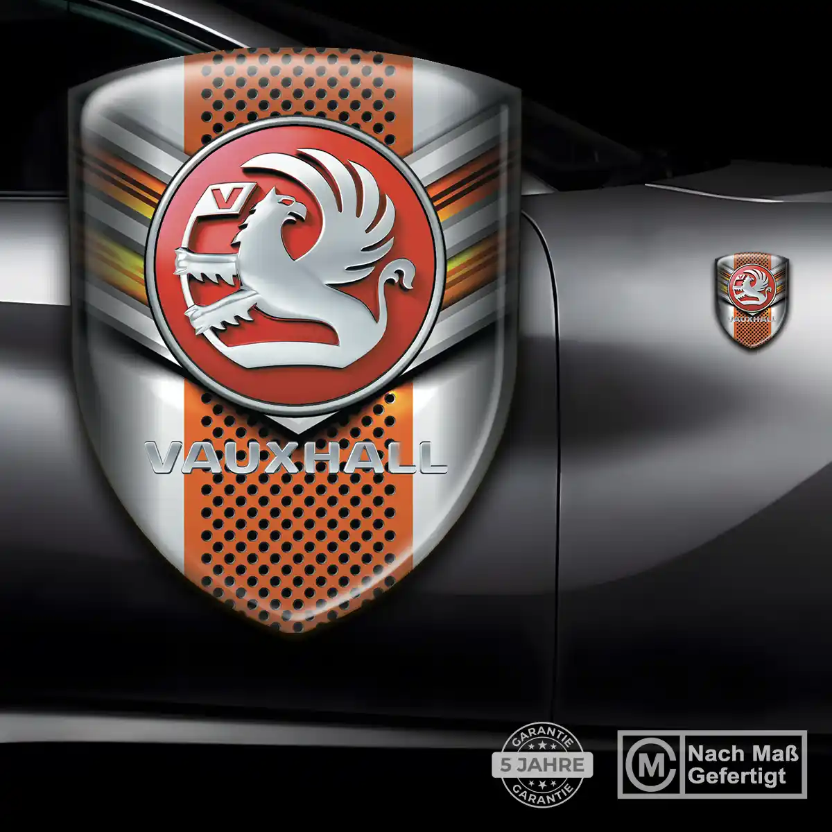 Vauxhall 3D Gel Aufkleber Stilvolles Design