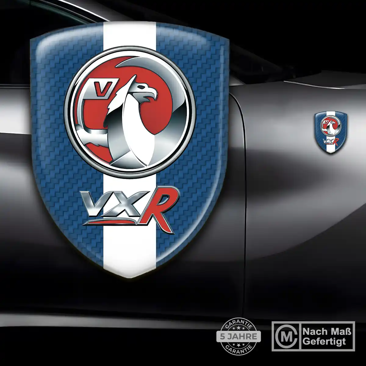 Vauxhall 3D Gel Aufkleber Wappen Auto Elegantes Design
