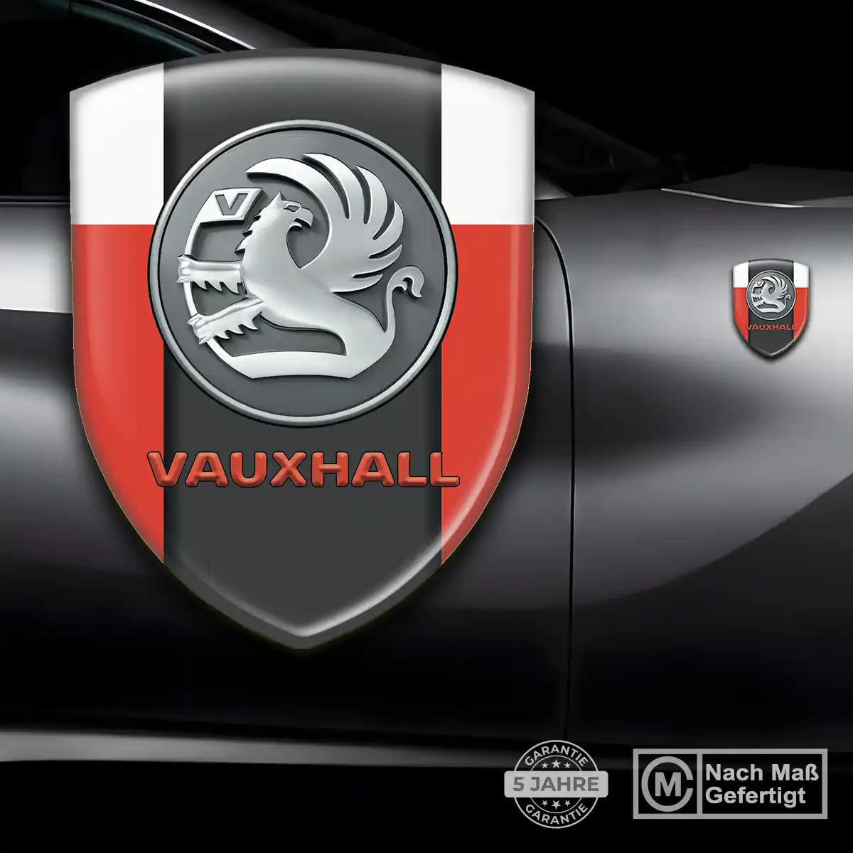 Vauxhall 3D Gel Aufkleber Wappen Auto Interieurdesign