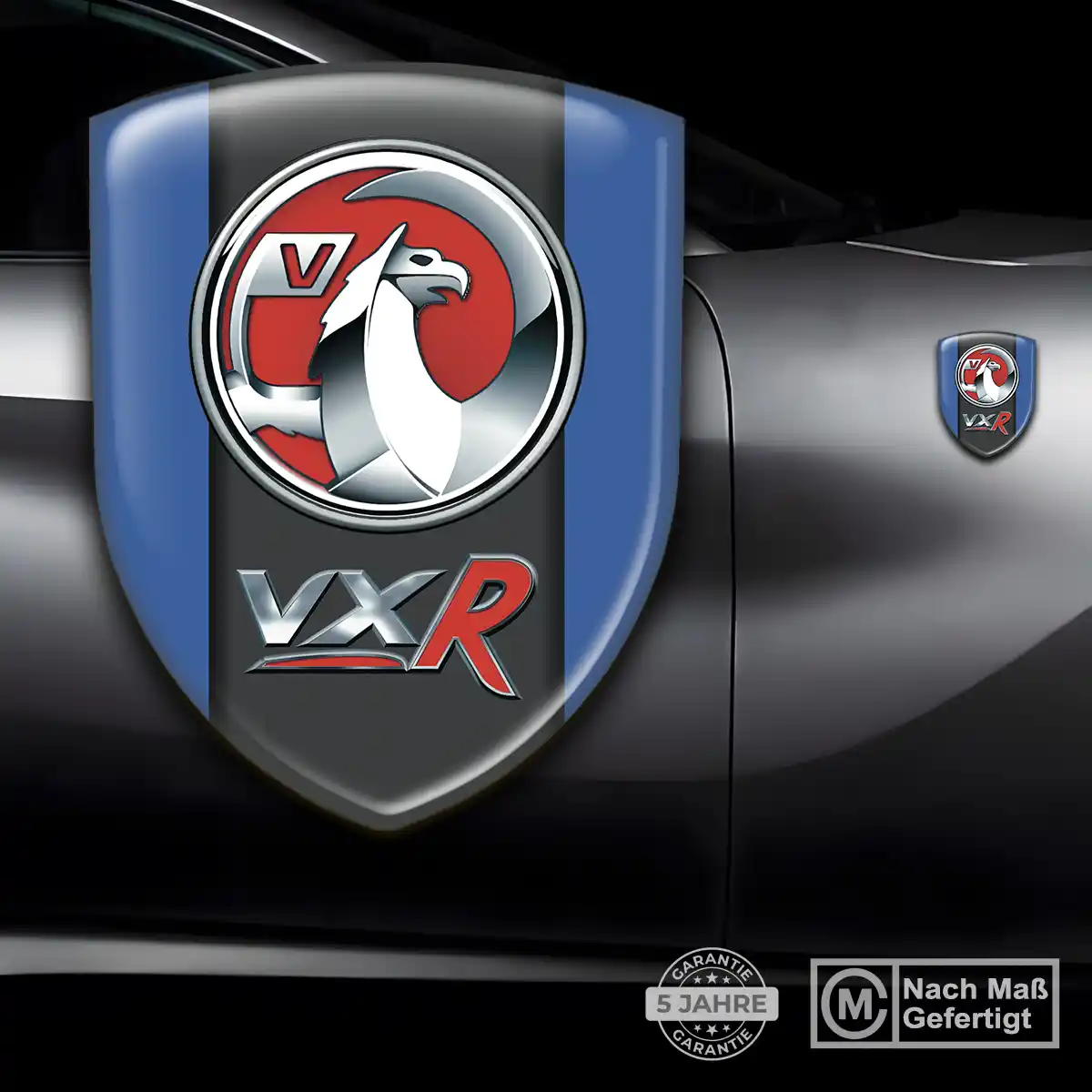 Vauxhall 3D Gel Aufkleber Wappen Auto Modernes Design