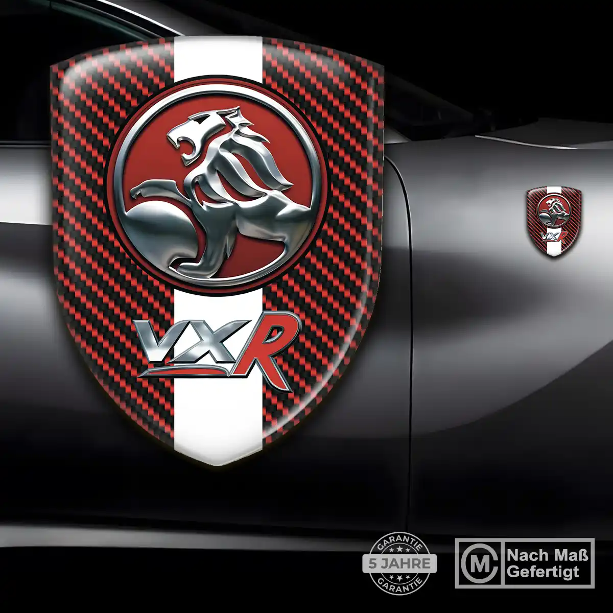 Vauxhall 3D Gel Aufkleber Wappen Auto Premiumqualität