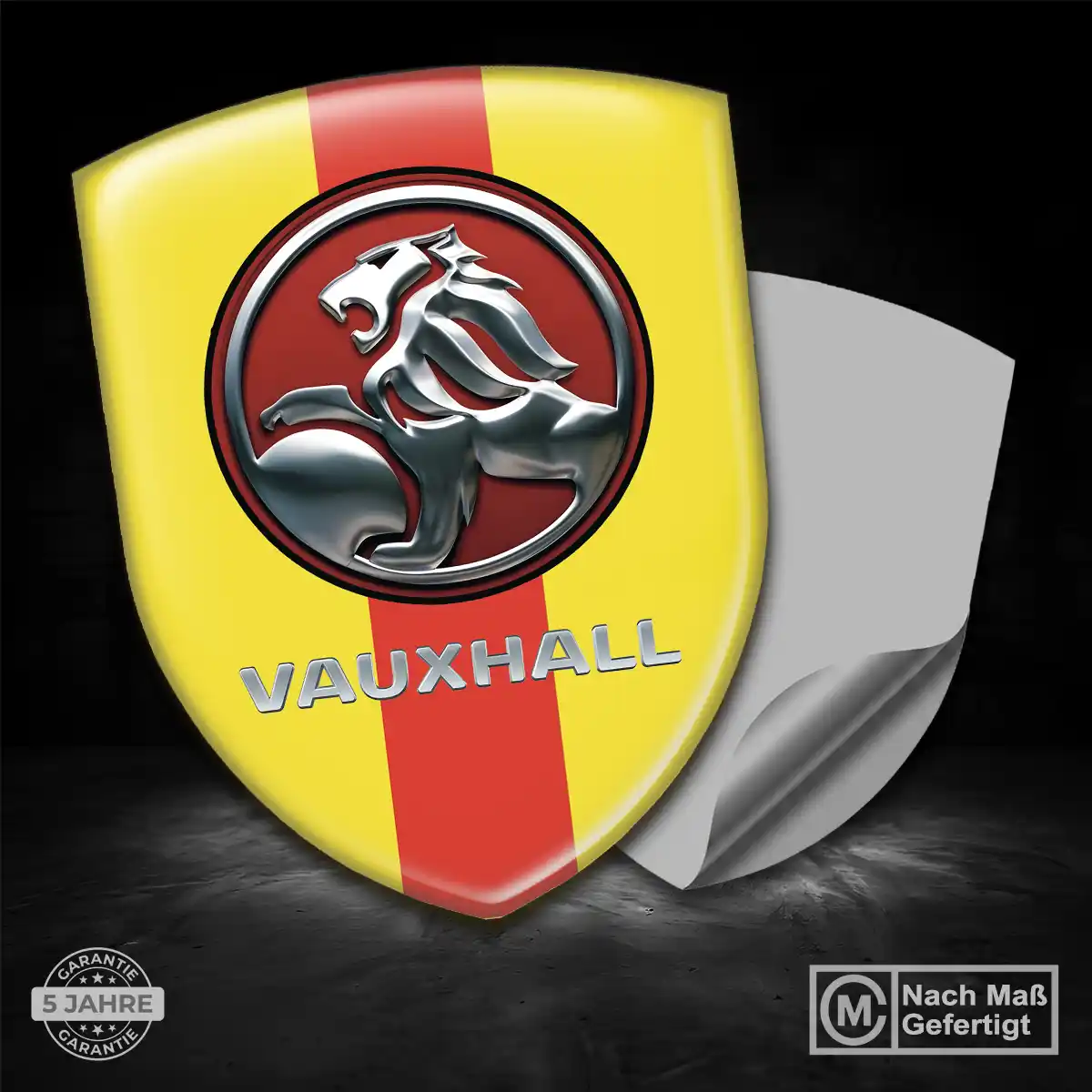 Vauxhall 3D Gel Aufkleber Wappen Auto Tuningfahrzeug