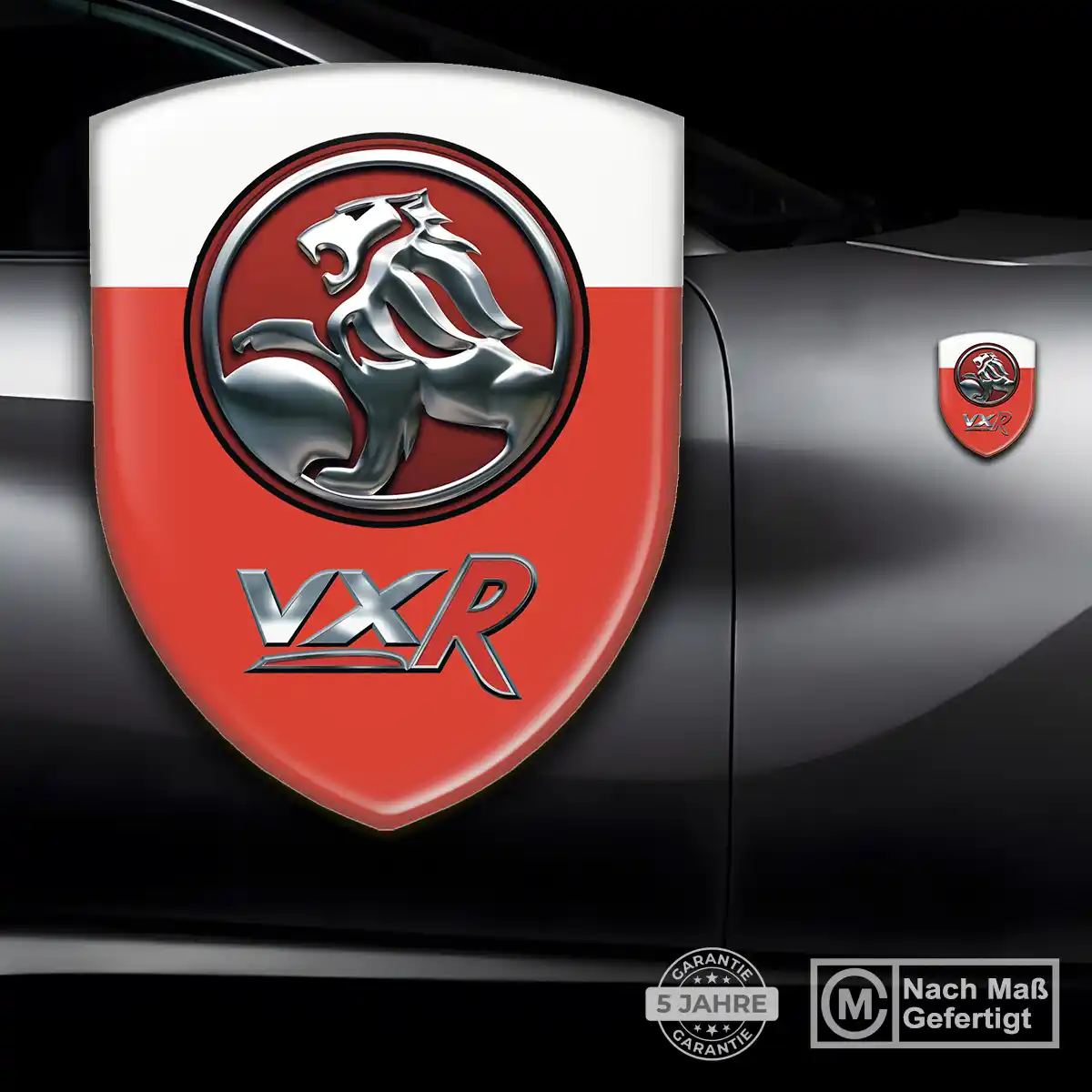 Vauxhall 3D Gel Aufkleber Wappen Erstklassige Qualität