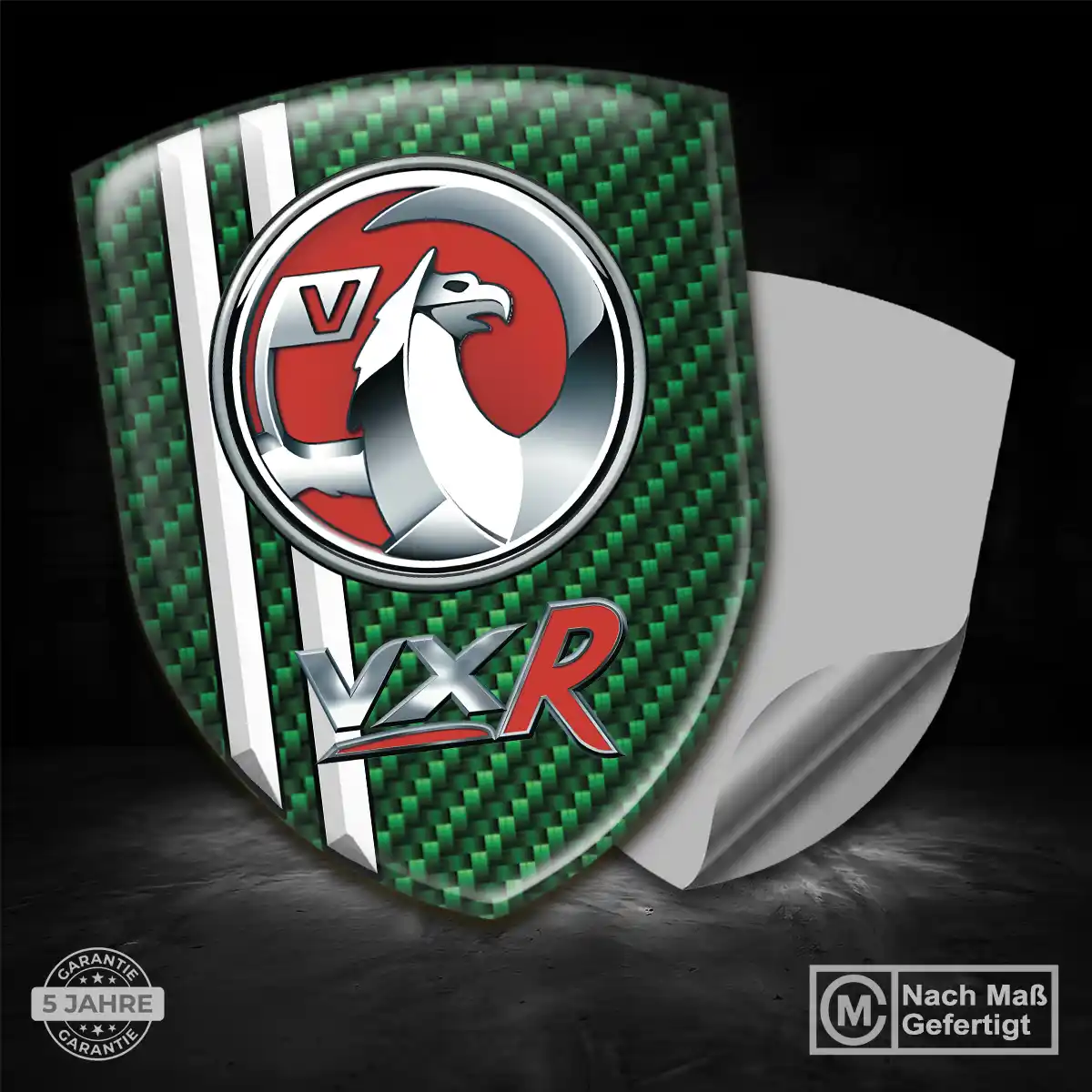 Vauxhall 3D Gel Aufkleber Wappen Exterieurdesign