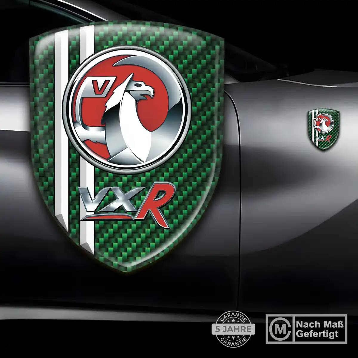 Vauxhall 3D Gel Aufkleber Wappen Exterieurdesign