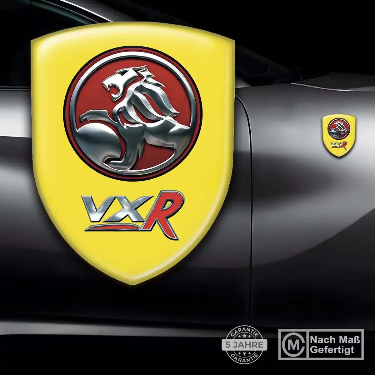 Vauxhall 3D Gel Aufkleber Wappen Interieurdesign