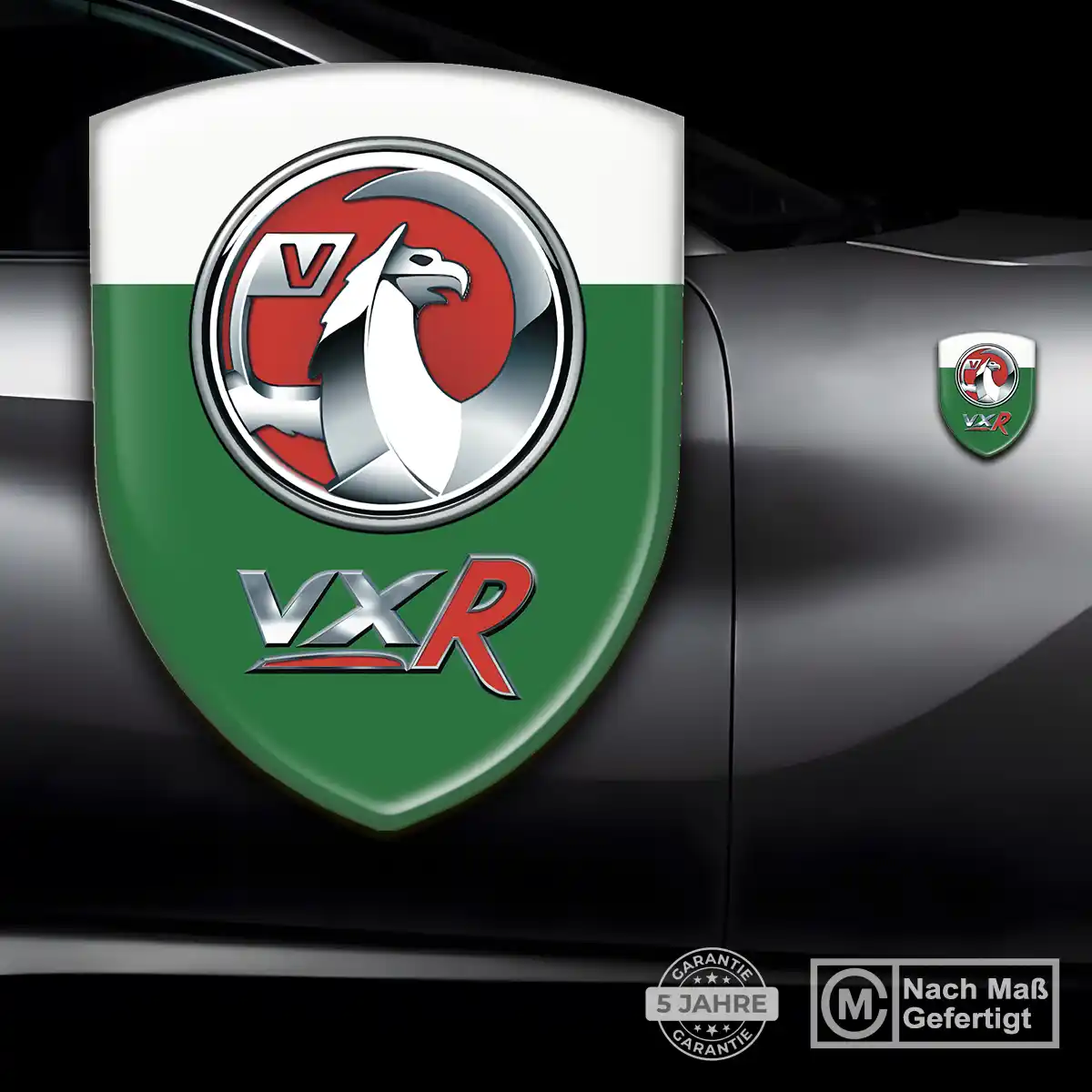 Vauxhall 3D Gel Aufkleber Wappen Premium-Edition