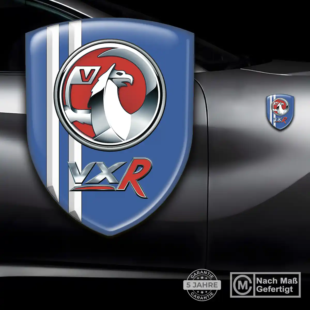 Vauxhall 3D Gel Aufkleber Wappen Premiumqualität
