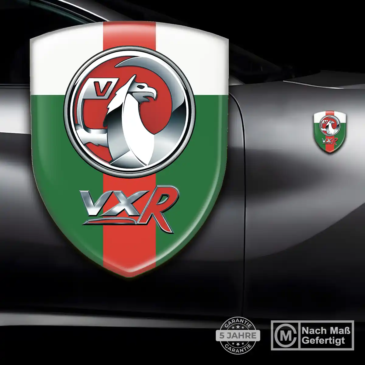 Vauxhall Aufkleber 3D Gel Emblem Auto Elegantes Design