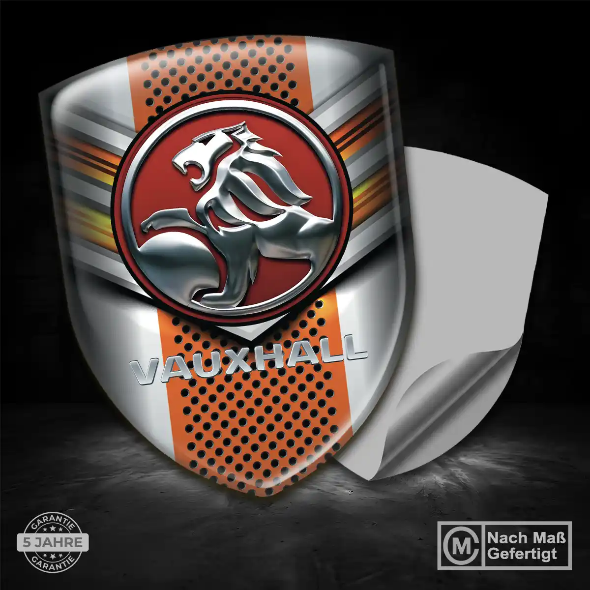 Vauxhall Aufkleber 3D Gel Emblem Auto Exterieurdesign