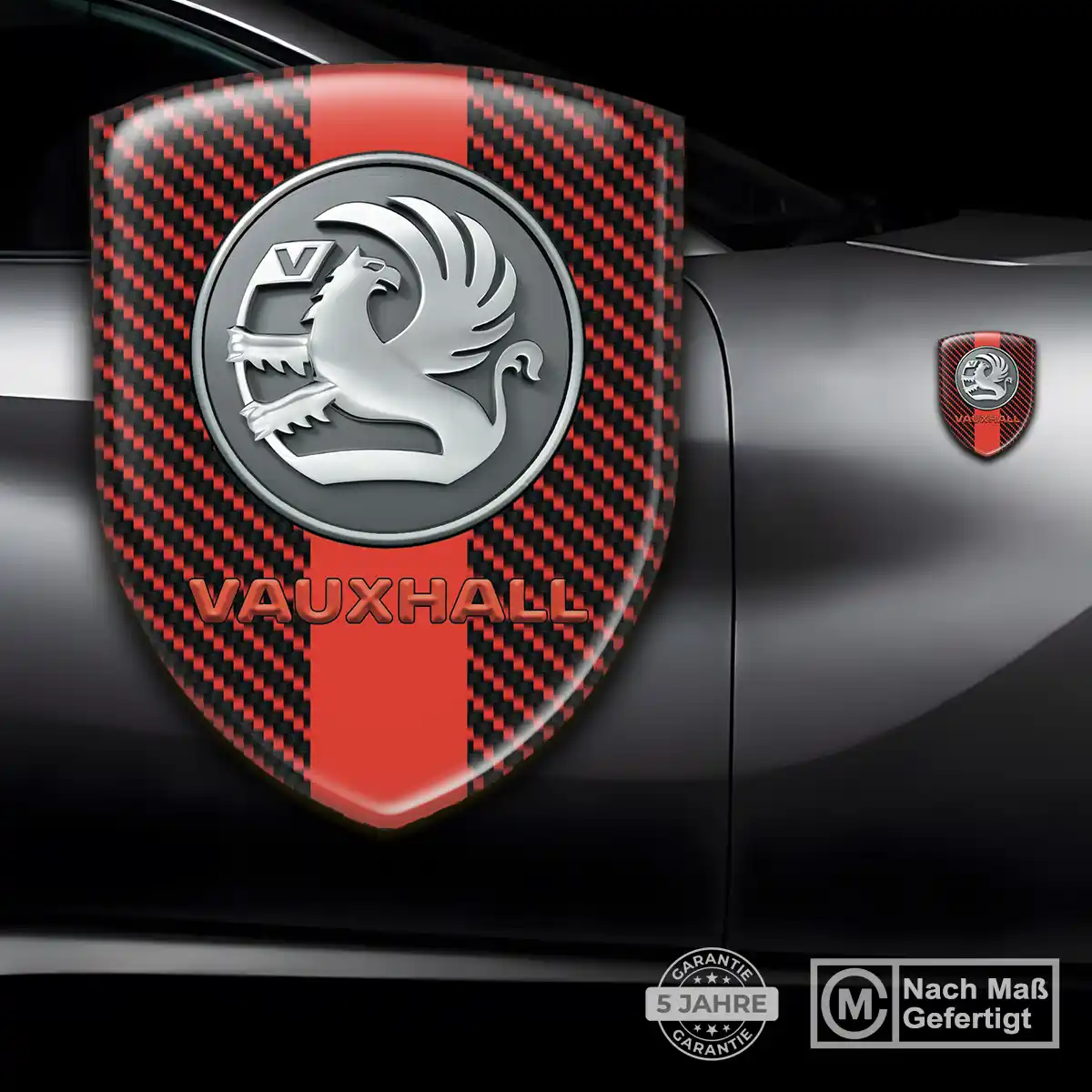 Vauxhall Aufkleber 3D Gel Emblem Auto Hochwertiges Harz