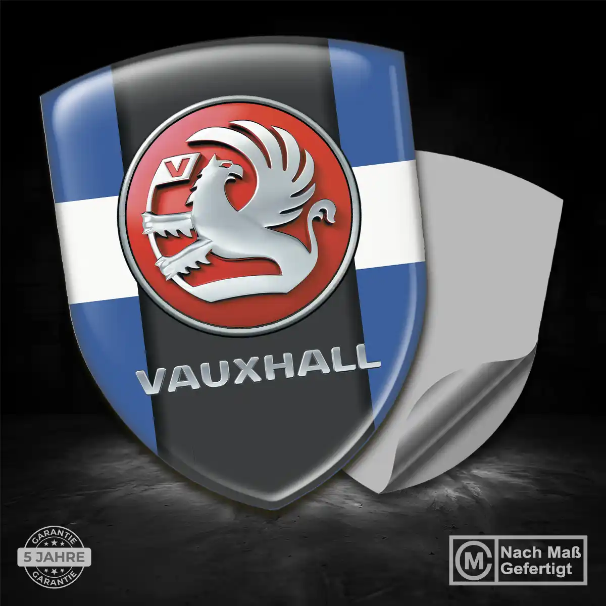 Vauxhall Aufkleber 3D Gel Emblem Auto Hohe Qualität