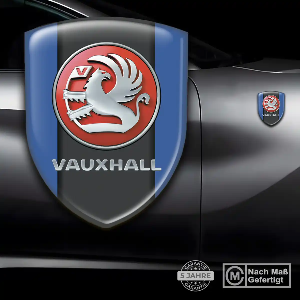 Vauxhall Aufkleber 3D Gel Emblem Auto Limitierte Auflage