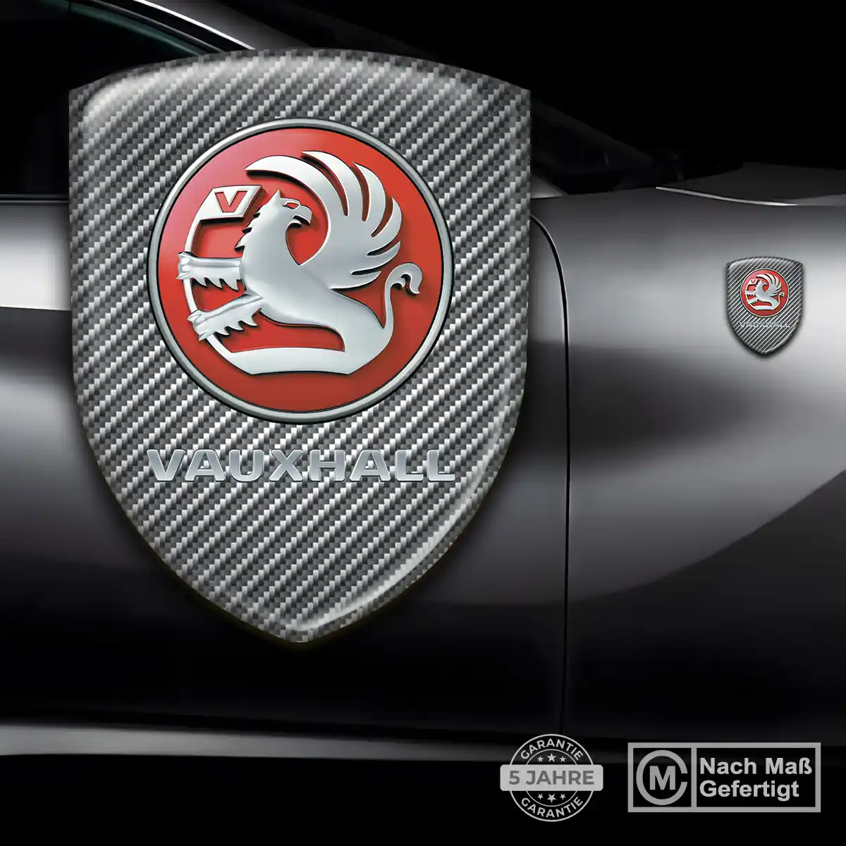 Vauxhall Aufkleber 3D Gel Emblem Auto Premium-Edition