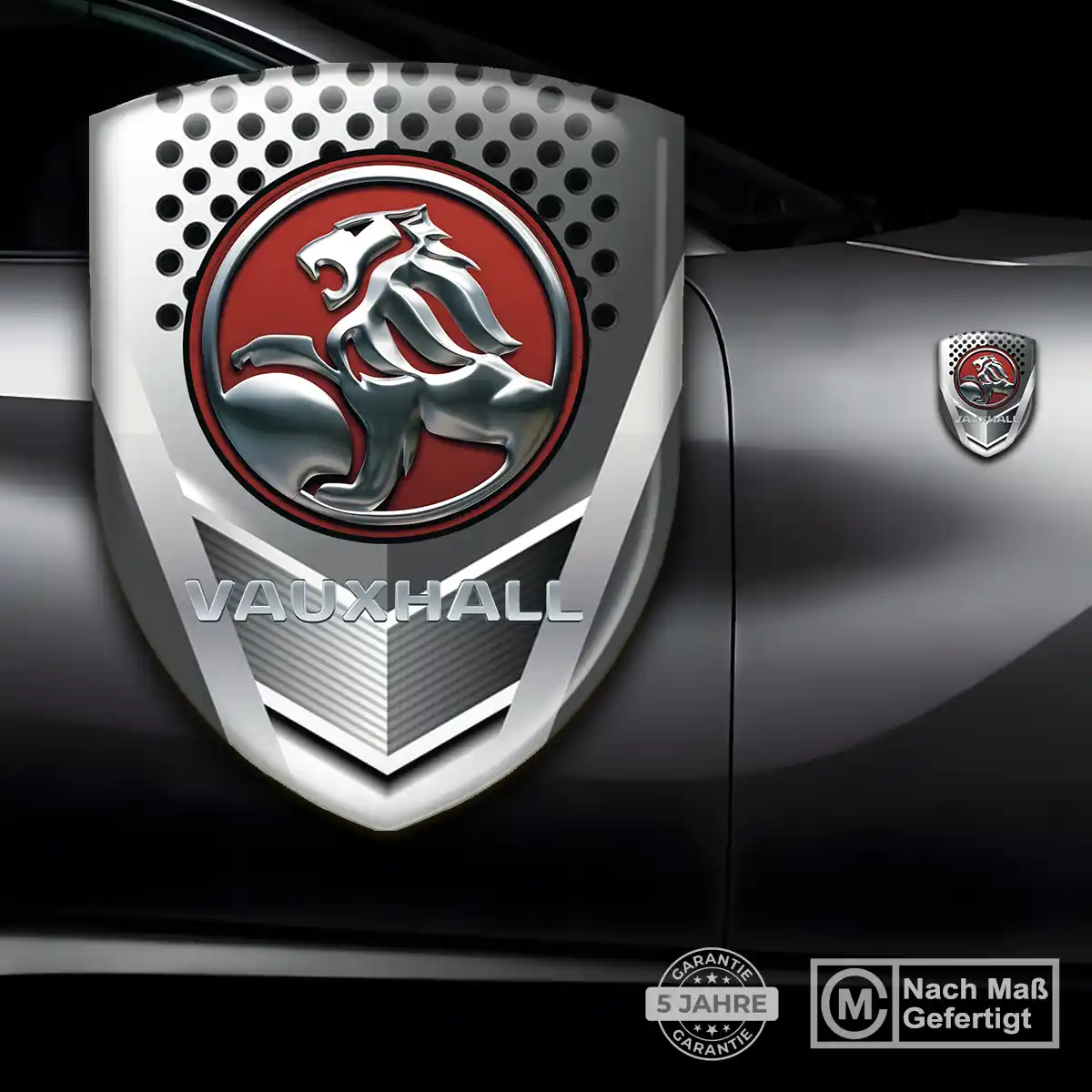Vauxhall Aufkleber 3D Gel Emblem Auto Stilvolles Design