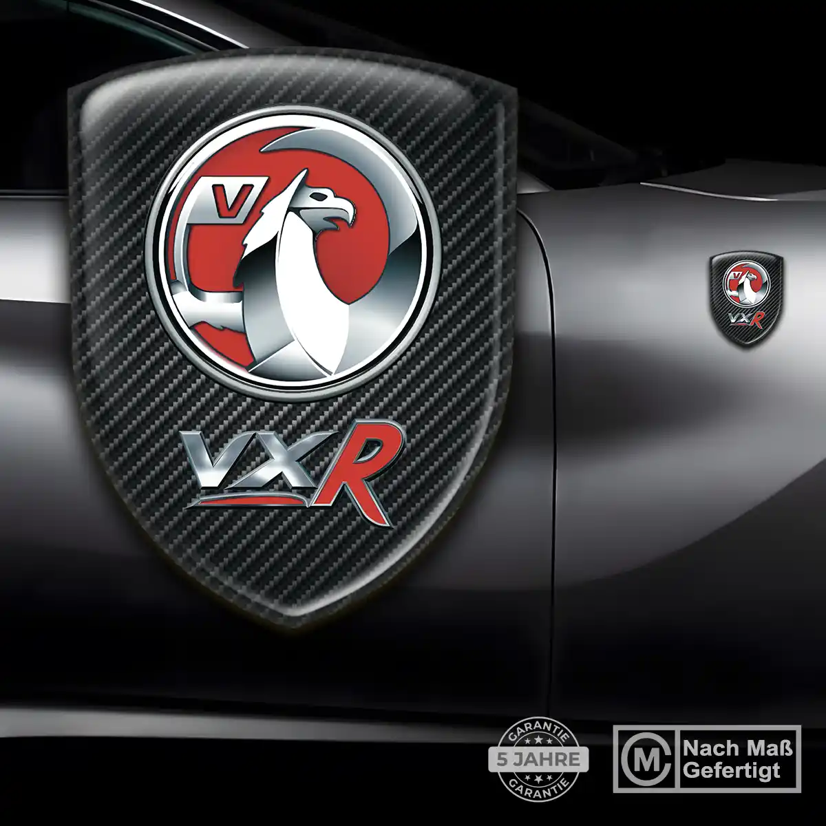 Vauxhall Aufkleber 3D Gel Emblem Elegantes Design