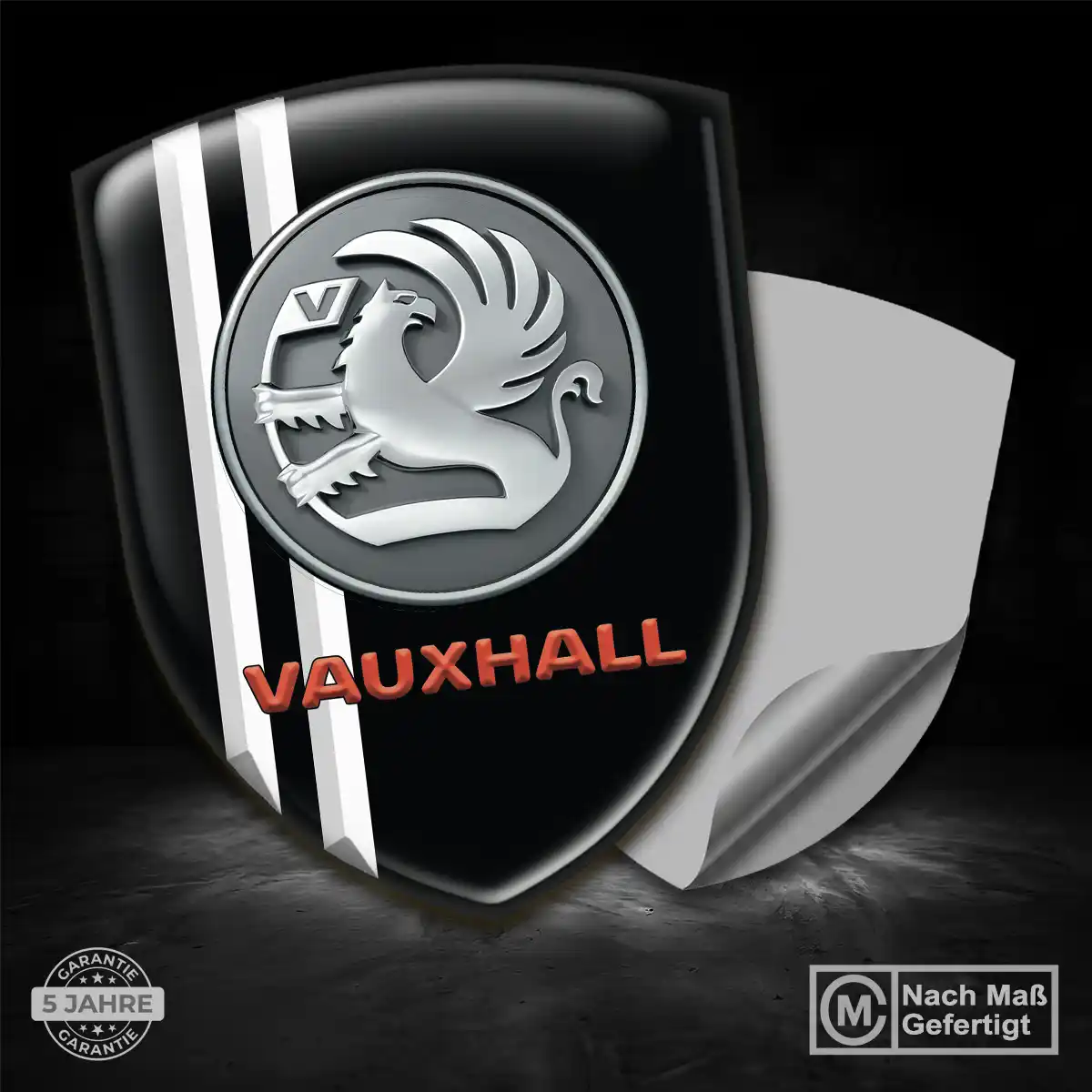 Vauxhall Aufkleber 3D Gel Emblem Hohe Qualität