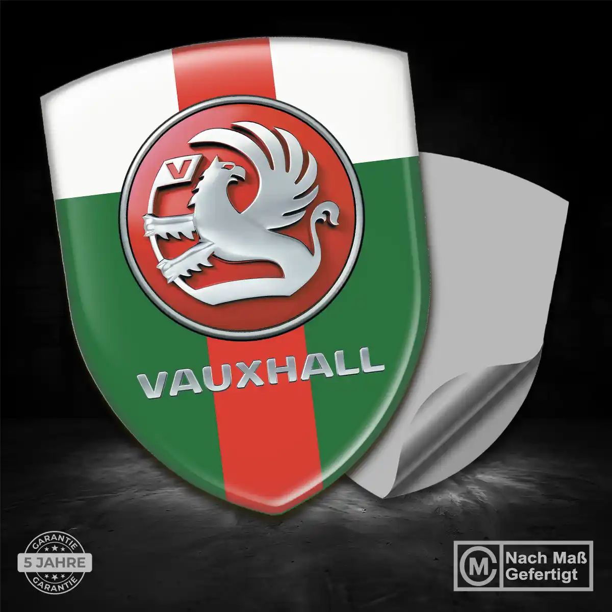 Vauxhall Aufkleber 3D Gel Emblem Limitierte Auflage
